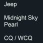 Preview: Jeep, Midnight Sky Pearl, CQ / WCQ.